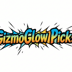 GizmoGlow Picks logo showcasing vibrant colors and design, highlighting top gadgets and trending products.