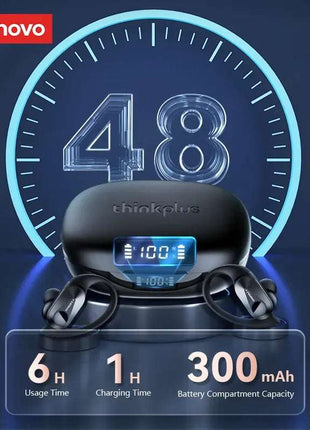 Original  LP75 TWS Bluetooth V5.3 Headphones Wireless LED Digital Display Earphones Noise Reduction Waterproof Headset New