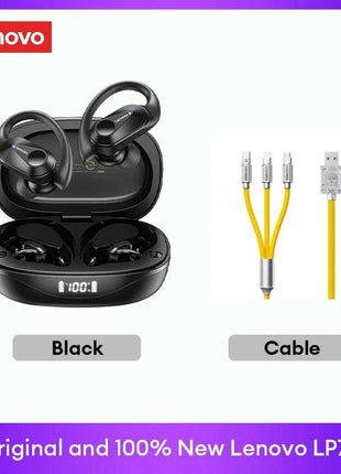 Original  LP75 TWS Bluetooth V5.3 Headphones Wireless LED Digital Display Earphones Noise Reduction Waterproof Headset New