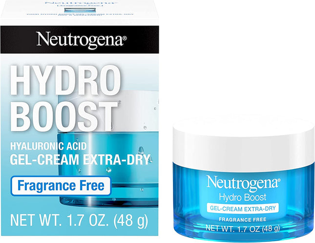 Hydro Boost Hyaluronic Acid Moisturizer Gel-Cream - Deep Hydration for Extra-Dry Skin, 1.7 Oz