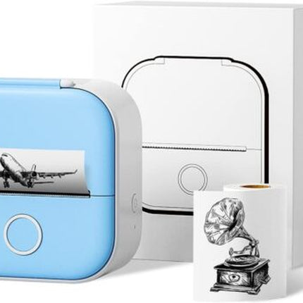 Mini Pocket Thermal Printer Bluetooth Wireless Photo Notes Inkless Sticker Paper