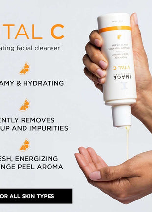Skincare Vital C Hydrating Facial Cleanser - 177ml for Radiant Skin