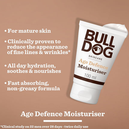 Age-Defying Moisturiser for Men – Reduce Fine Lines & Revitalize Mature Skin with Rosemary, Echinacea & Vitamin E - 100ml