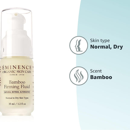 Revitalize Your Skin with Organic Bamboo Firming Fluid - 1.2 oz of Youthful Glow