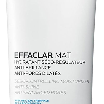 La Roche-Posay Effaclar Mat Anti-Acne Moisturiser – Shine Control & Pore Minimizer, 40ml