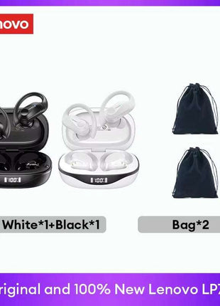 Original  LP75 TWS Bluetooth V5.3 Headphones Wireless LED Digital Display Earphones Noise Reduction Waterproof Headset New