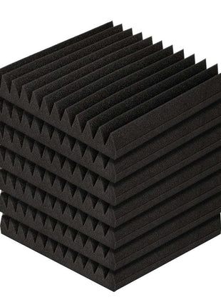 Alpha Acoustic Foam 20pcs 30x30x5cm Sound Absorption Proofing Panel Studio Wedge