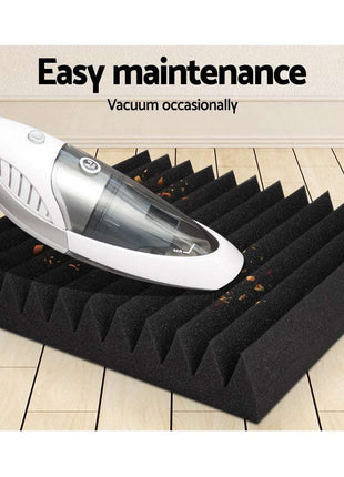 Alpha Acoustic Foam 20pcs 30x30x5cm Sound Absorption Proofing Panel Studio Wedge