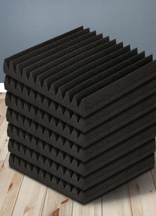 Alpha Acoustic Foam 20pcs 30x30x5cm Sound Absorption Proofing Panel Studio Wedge