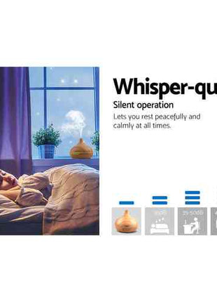 Devanti Aroma Diffuser Aromatherapy Humidifier 300ml