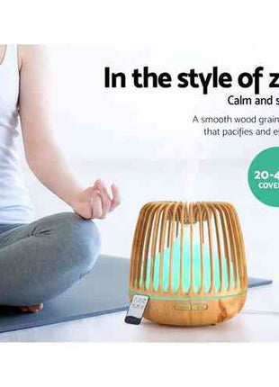 Devanti Aroma Diffuser Aromatherapy Remote 500ml