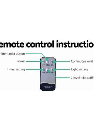 Devanti Aroma Diffuser Aromatherapy Dark Wood 400ml