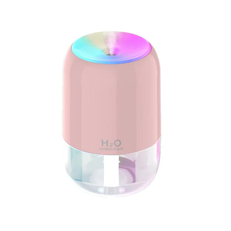 Portable Mini USB RGB Cool Mist H2O Humidifier Aromatherapy Essential Oil Diffuser Home 5V Power Humidity Control