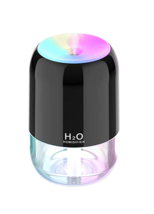 Portable Mini USB RGB Cool Mist H2O Humidifier Aromatherapy Essential Oil Diffuser Home 5V Power Humidity Control