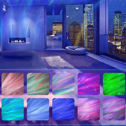 Transform Your Space with Smarterhome™ Aurora & Star Light Projector and Bluetooth Speaker!