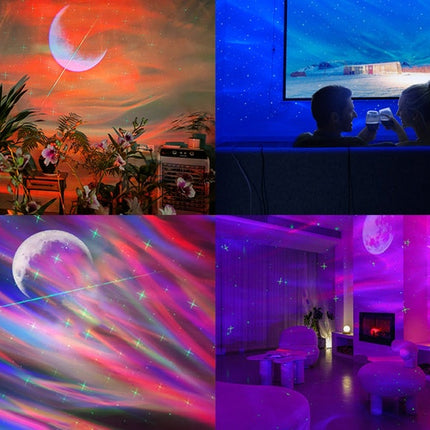 Transform Your Space with Smarterhome™ Aurora & Star Light Projector and Bluetooth Speaker!
