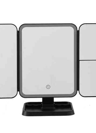 Embellir LED Makeup Mirror Tri-fold Lighted Vanity Mirrors 1X2X3X Magnifications