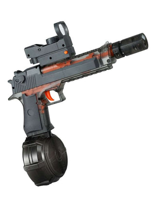 Keezi Kids Adult Electric Water Gun 500ml Water Tank Light Squirt Guns Toys Grey