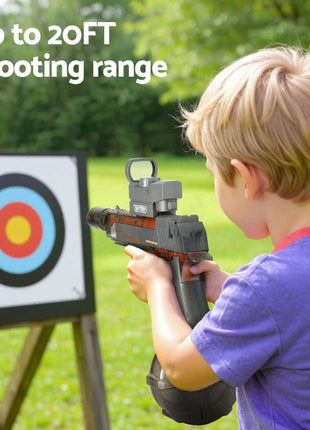 Keezi Kids Adult Electric Water Gun 500ml Water Tank Light Squirt Guns Toys Grey