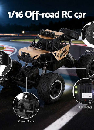Keezi Kids Remote Control Car 5KM/H Off-Road Truck Electric Vehicle Outdoor Toys
