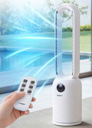 Devanti 2in1 Bladeless Fan Air Purification W/ Remote 88cm