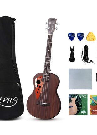 Alpha Ukulele 30 Inch with EQ 18 Frets