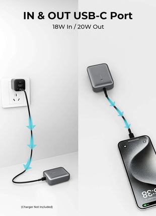 AUKEY Spark Mini 10000 Compact Fast Charging Power Bank (PB-Y55)