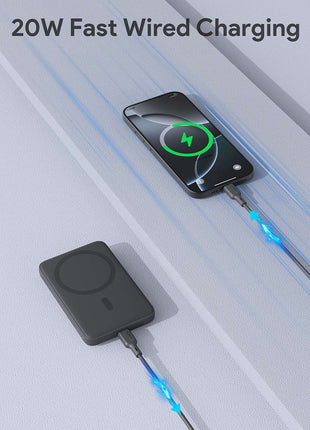 Aukey MagFusion 5000mAh Magnetic Wireless Charging Power Bank (PB-MS03)