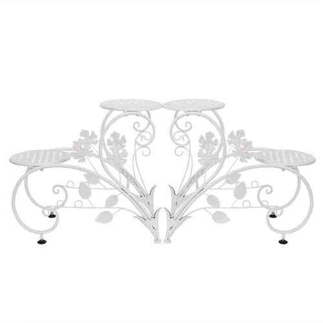 Set of 2 Plant Stand Wedding Garden Flower Shelf Rack