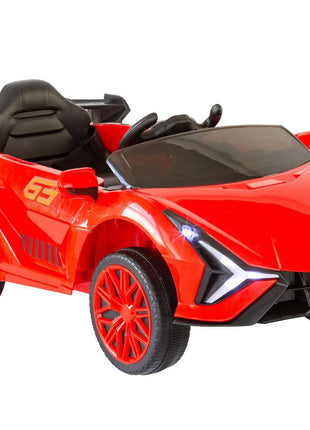 Ferrari Inspired 12V Ride-on Electric Car with Remote Control - Red