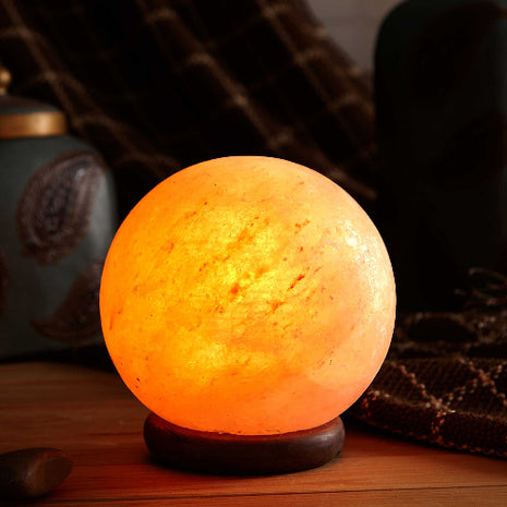 Himalayan Pink Salt Lamp Ball Shape