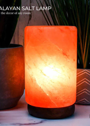 usb himalayan salt lamp pink crystal rock