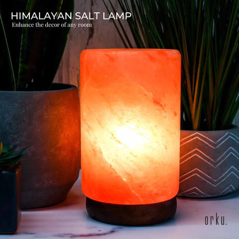 usb himalayan salt lamp pink crystal rock