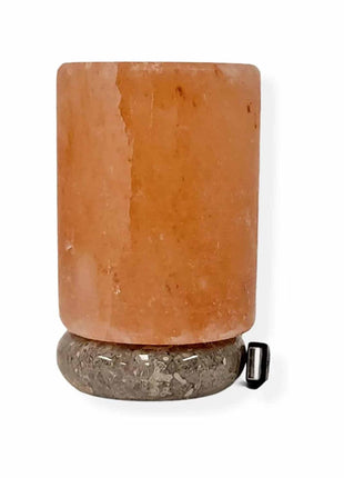 usb himalayan salt lamp pink crystal rock with led light