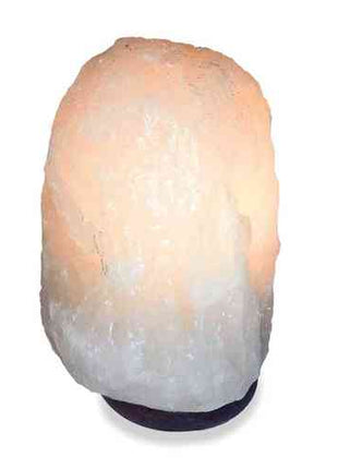 12V 12W 2-3Kg Himalayan White Salt Lamp Crystal Rock Natural Shape Unique Lamps