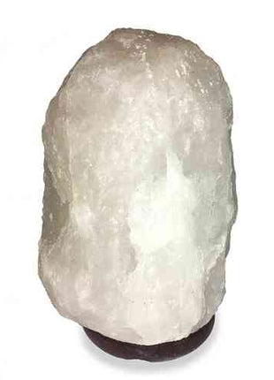 12V 12W 2-3Kg Himalayan White Salt Lamp Crystal Rock Natural Shape Unique Lamps