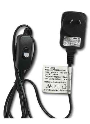 12V 12W 1-2kg Himalayan Pink Salt Diffuser Essential Oil Lamp Aromatherapy On/Off