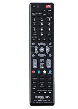 Chunghop Universal TV Remote Control LCD Smart HD Plasma