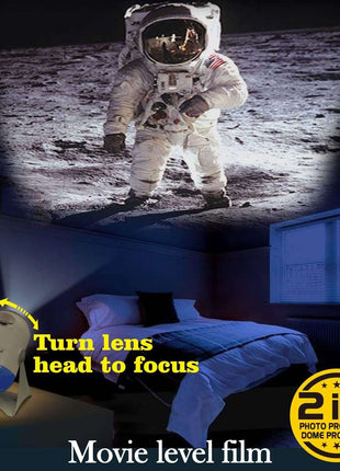 Planetarium Dome Projector - STEM Toy Space Planet Zodiac Moon Galaxy Night Lights