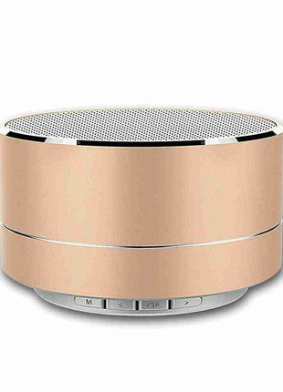 Bluetooth Speakers Portable Wireless Speaker Music Stereo Handsfree Rechargeable (Gold)(Silver)(Black)