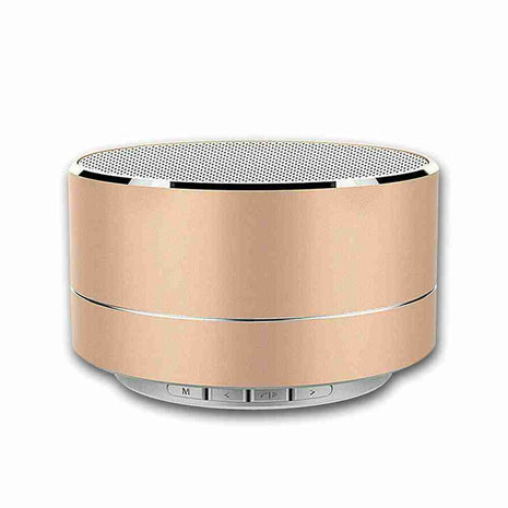Bluetooth Speakers Portable Wireless Speaker Music Stereo Handsfree Rechargeable (Gold)(Silver)(Black)
