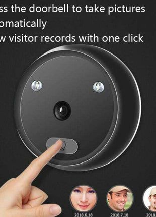 Smart Cat Eye Video Doorbell - 2.4 Hd Electronic Home