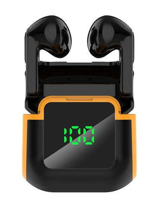 Intelligent Bluetooth Earphones with Digital Display - Pro 90 Hifi Black