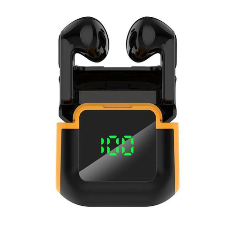 Intelligent Bluetooth Earphones with Digital Display - Pro 90 Hifi Black
