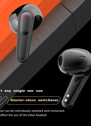 Intelligent Bluetooth Earphones with Digital Display - Pro 90 Hifi Black