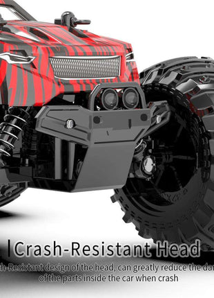 Off-road 2.4g Rc Electric Climbing Vehicle - Black Red