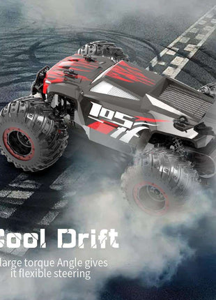 Off-road 2.4g Rc Electric Climbing Vehicle - Black Red