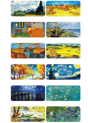 Large Desk Mouse Pad For Oil Painting - Autumn Leaves