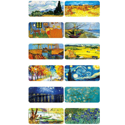 Large Desk Mouse Pad For Oil Painting - Autumn Leaves
