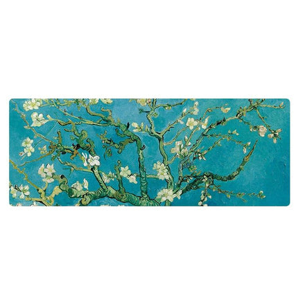 Large Desk Mouse Pad For Oil Painting - Autumn Leaves